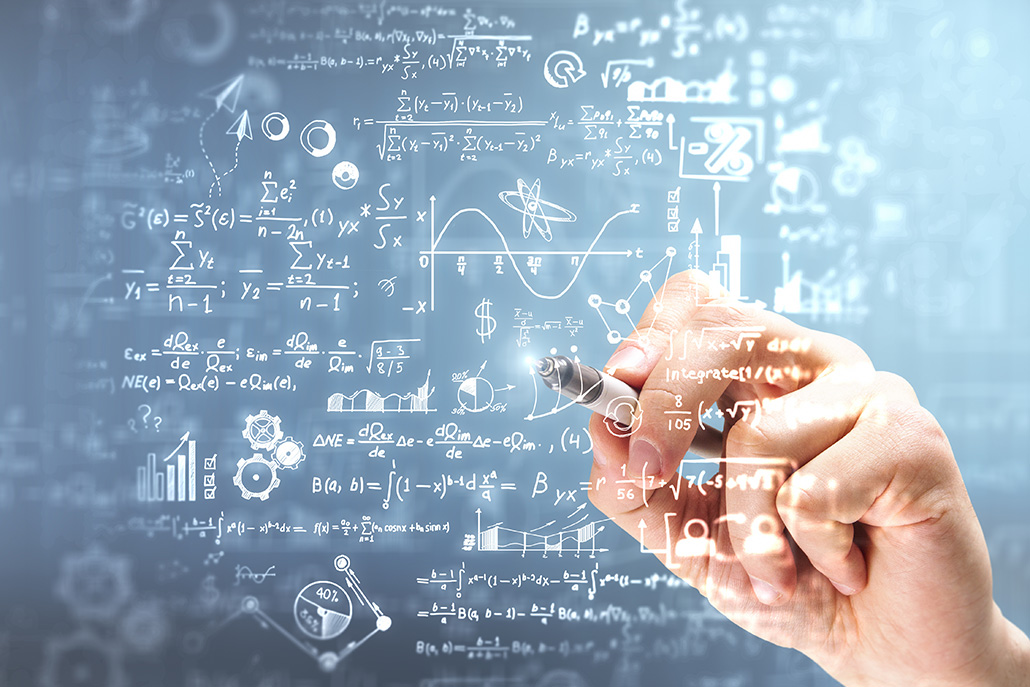 Complicated mathematics formulas